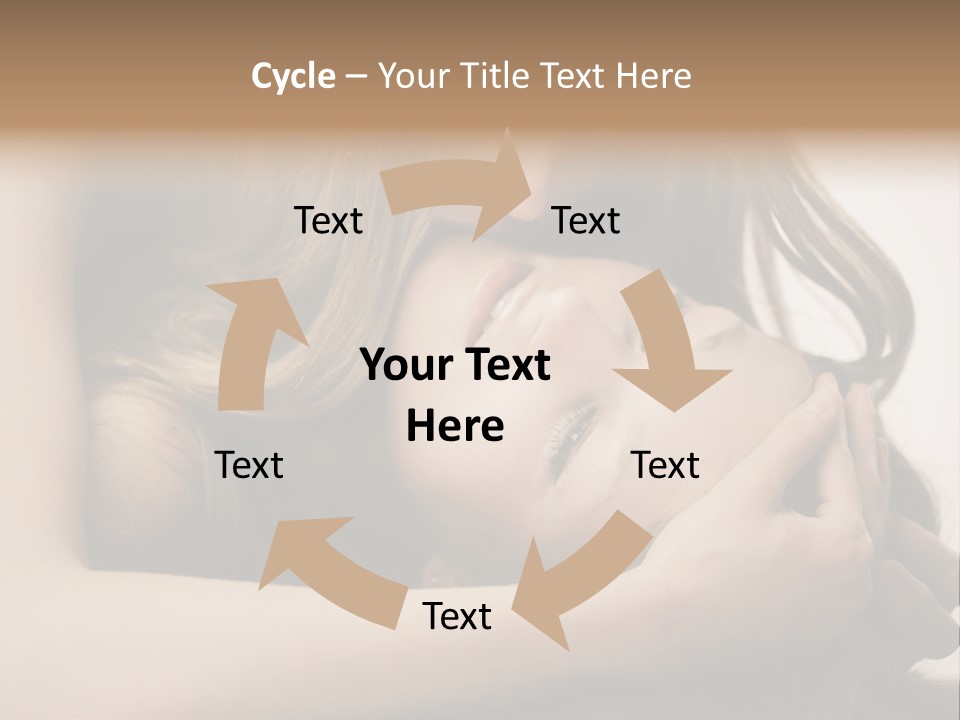 Natural Nude Seductive PowerPoint Template