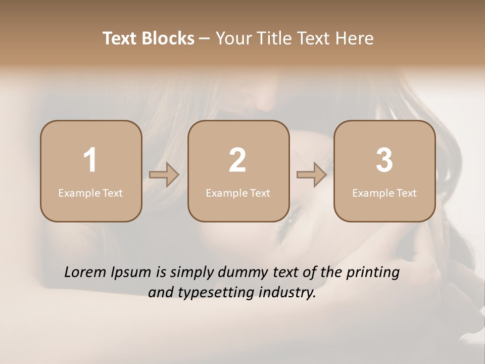 Natural Nude Seductive PowerPoint Template