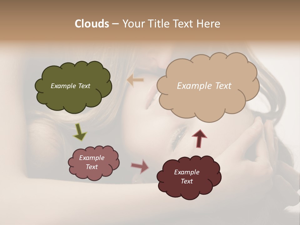 Natural Nude Seductive PowerPoint Template