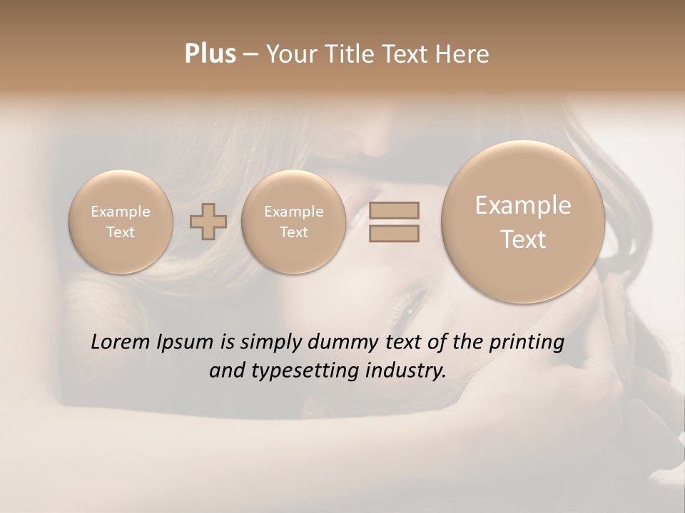 Natural Nude Seductive PowerPoint Template