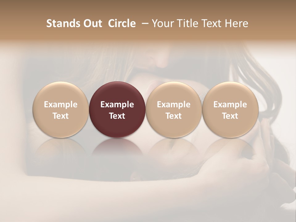 Natural Nude Seductive PowerPoint Template