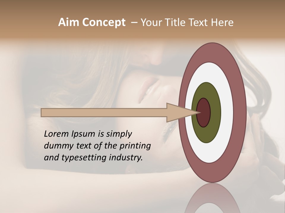 Natural Nude Seductive PowerPoint Template