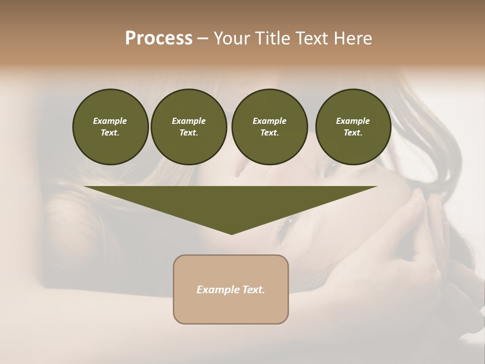 Natural Nude Seductive PowerPoint Template