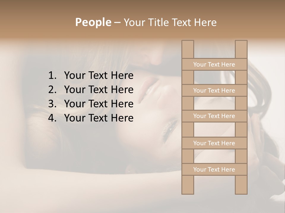 Natural Nude Seductive PowerPoint Template