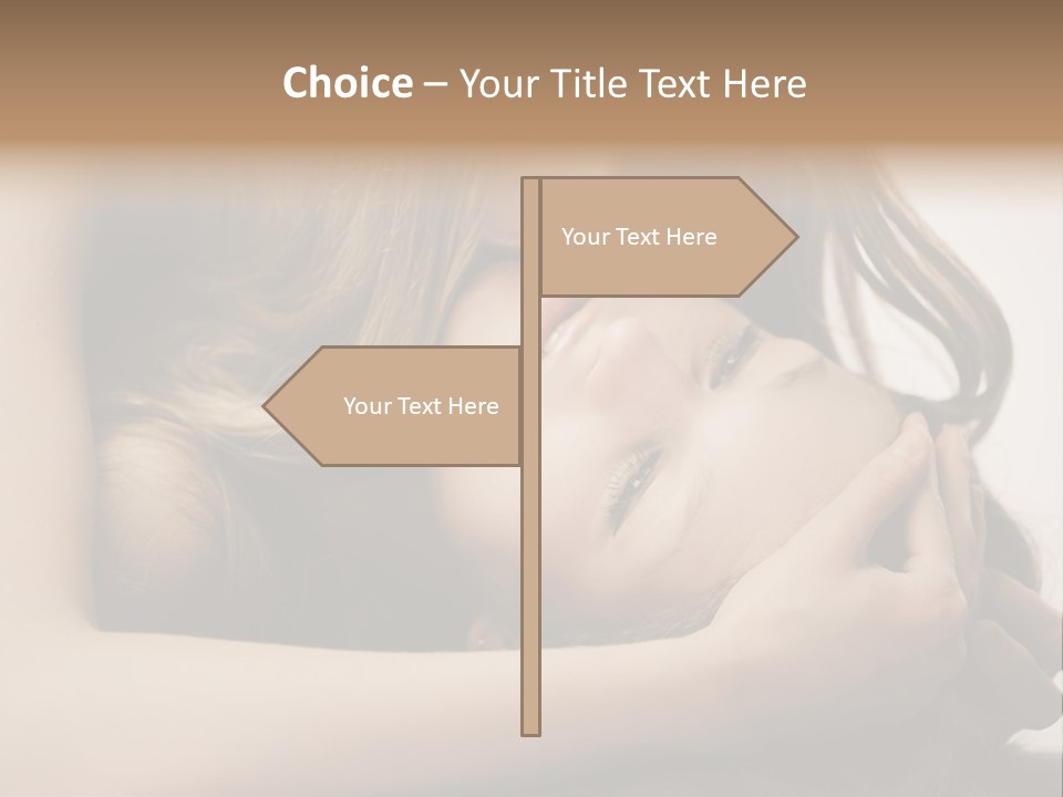 Natural Nude Seductive PowerPoint Template