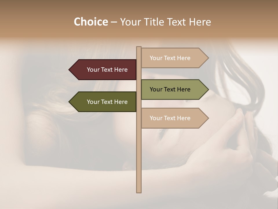 Natural Nude Seductive PowerPoint Template