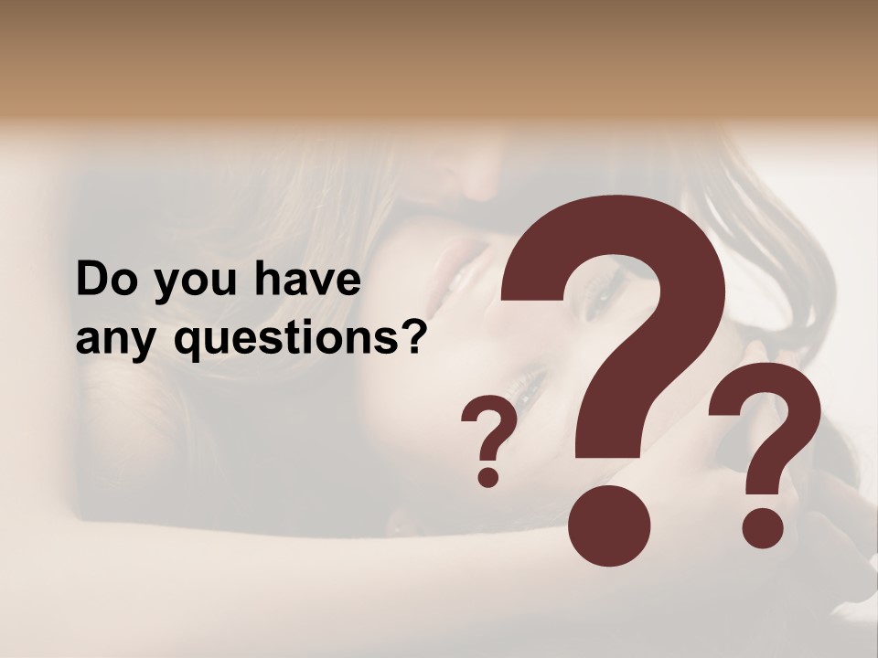 Natural Nude Seductive PowerPoint Template