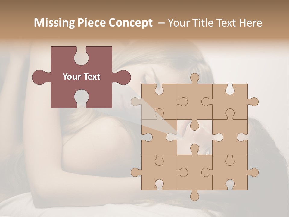 Tenderness Light Naked PowerPoint Template