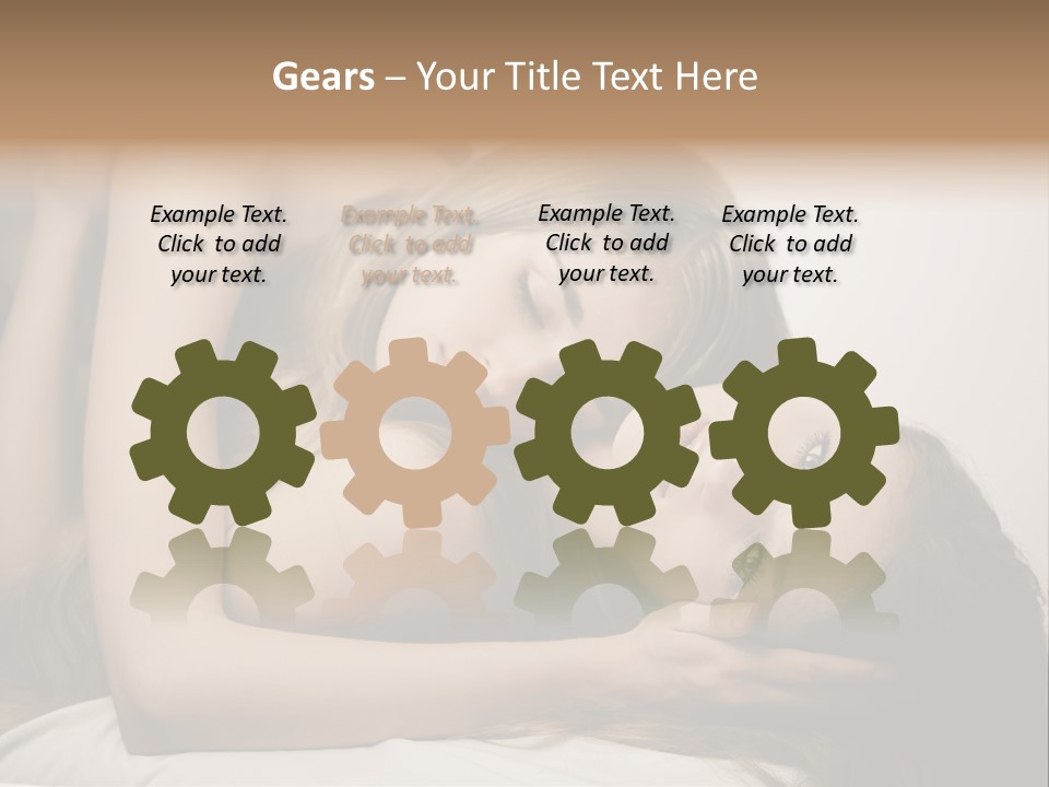 Tenderness Light Naked PowerPoint Template