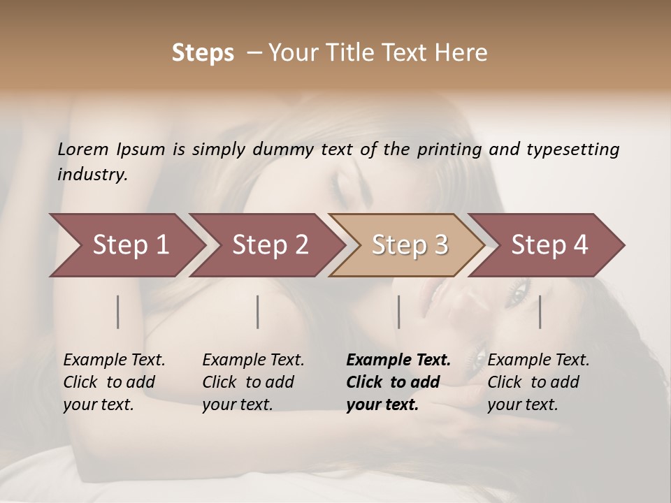 Tenderness Light Naked PowerPoint Template