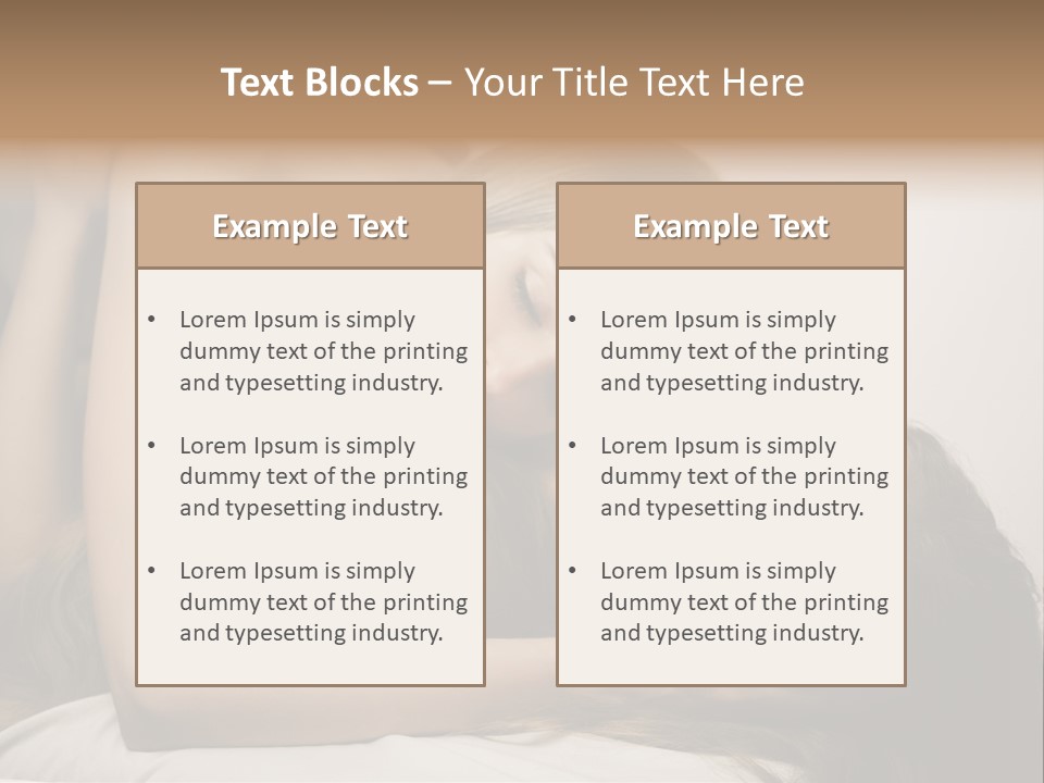 Tenderness Light Naked PowerPoint Template
