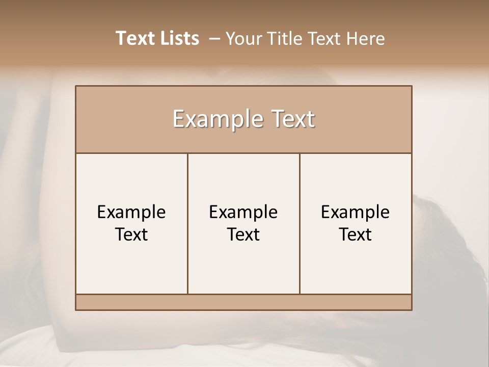 Tenderness Light Naked PowerPoint Template
