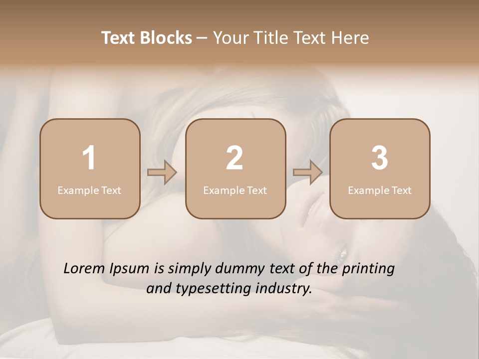 Tenderness Light Naked PowerPoint Template