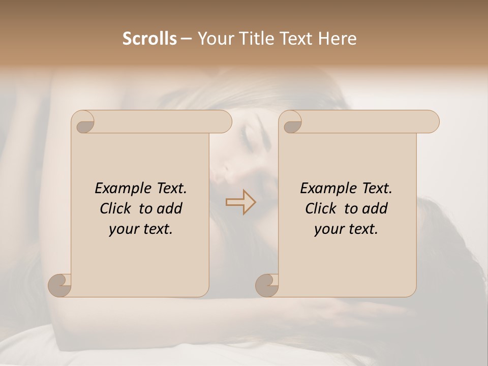 Tenderness Light Naked PowerPoint Template