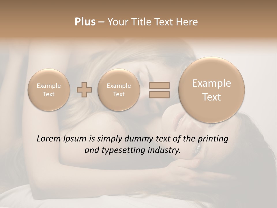 Tenderness Light Naked PowerPoint Template