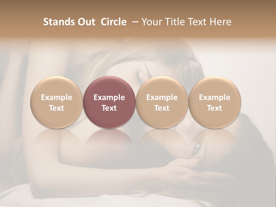 Tenderness Light Naked PowerPoint Template
