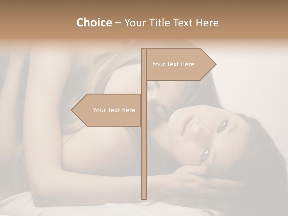 Tenderness Light Naked PowerPoint Template
