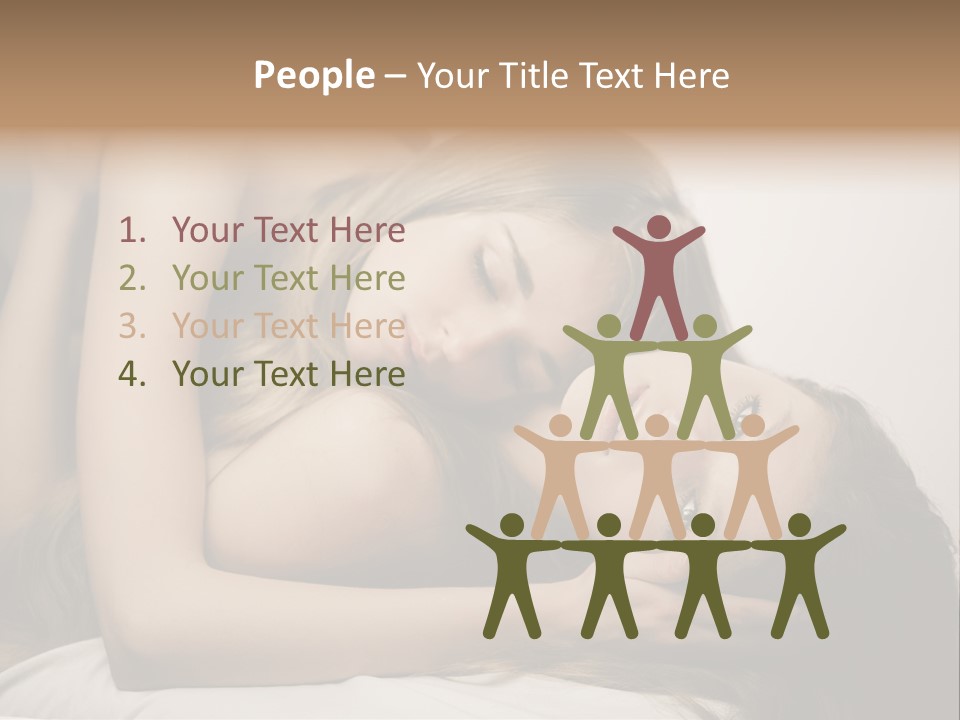 Tenderness Light Naked PowerPoint Template