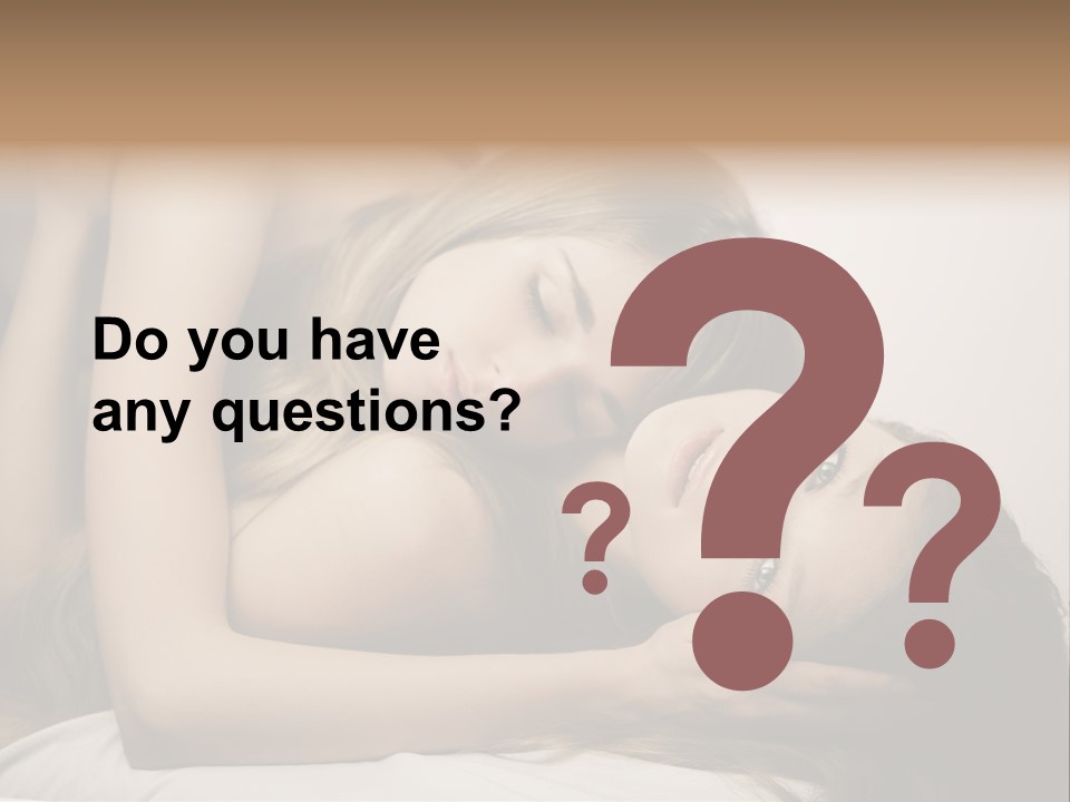 Tenderness Light Naked PowerPoint Template