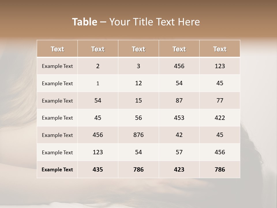 Together Bright Body PowerPoint Template