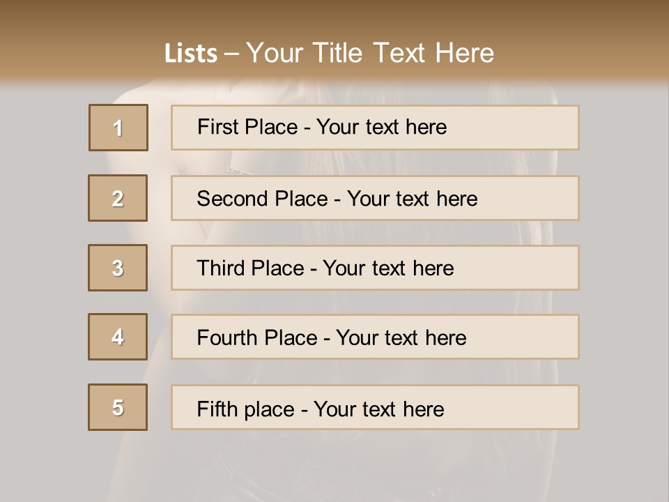 Studio Young Jeans PowerPoint Template