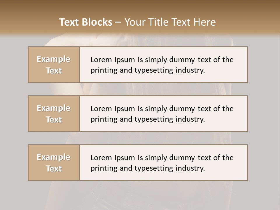 Studio Young Jeans PowerPoint Template