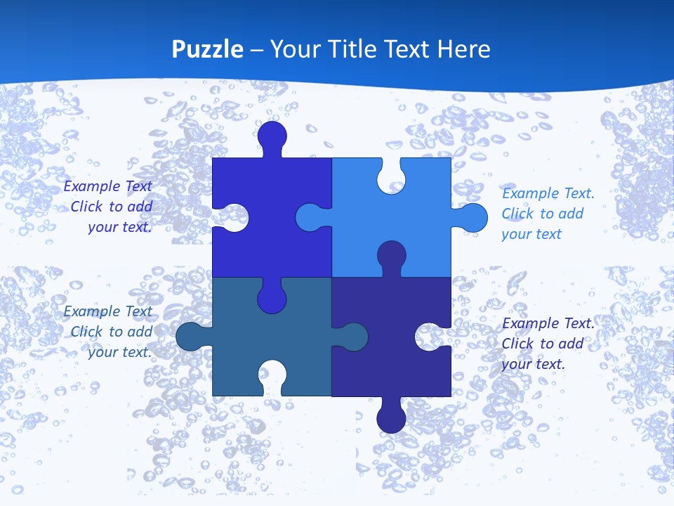 Liquid Cool Sink PowerPoint Template