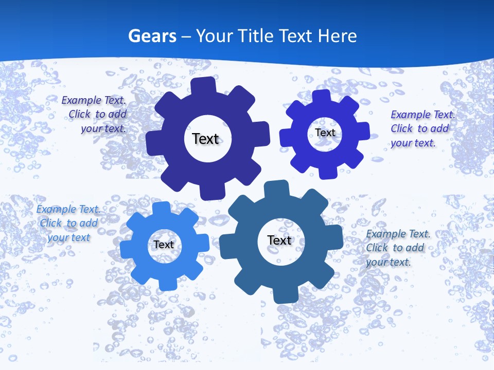 Liquid Cool Sink PowerPoint Template