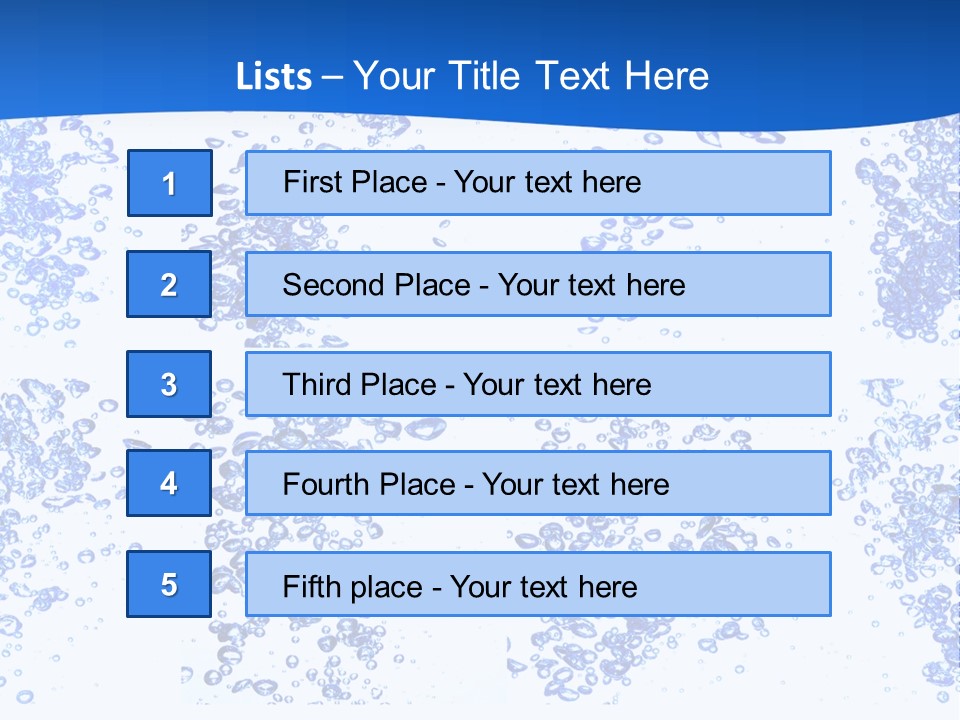 Liquid Cool Sink PowerPoint Template