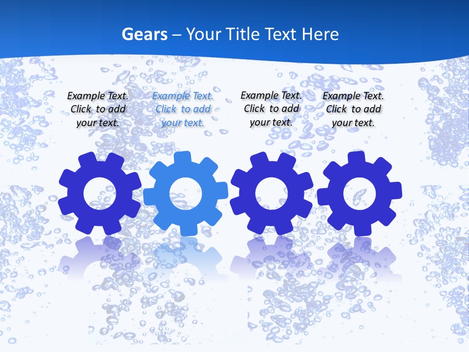 Liquid Cool Sink PowerPoint Template