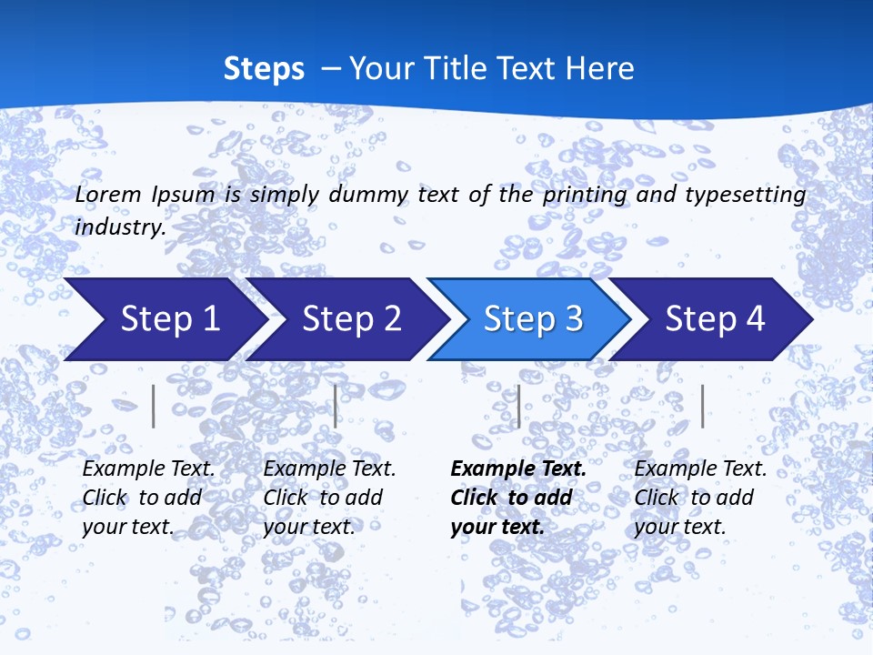 Liquid Cool Sink PowerPoint Template