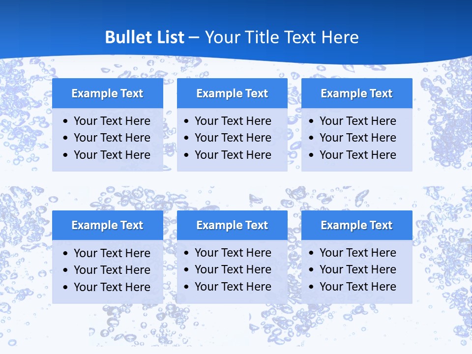 Liquid Cool Sink PowerPoint Template