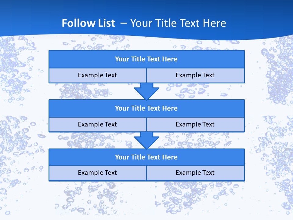 Liquid Cool Sink PowerPoint Template