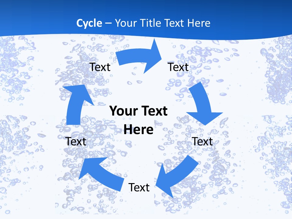 Liquid Cool Sink PowerPoint Template