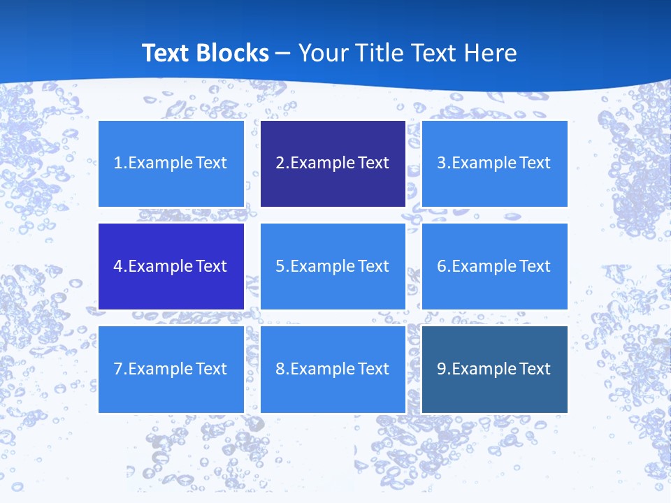 Liquid Cool Sink PowerPoint Template