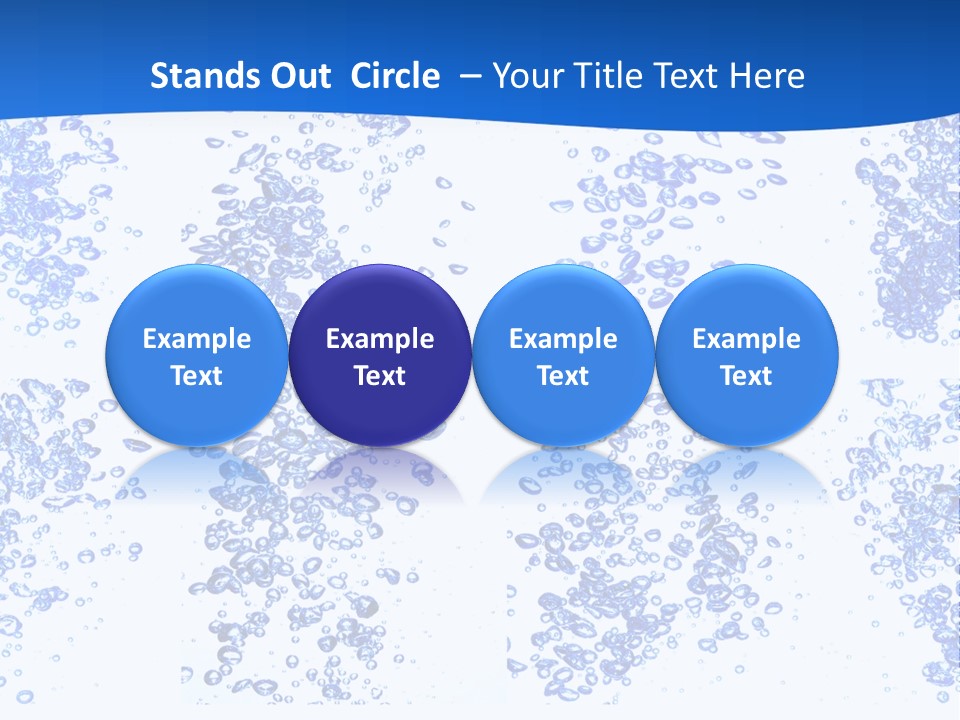 Liquid Cool Sink PowerPoint Template