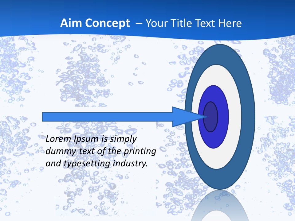 Liquid Cool Sink PowerPoint Template