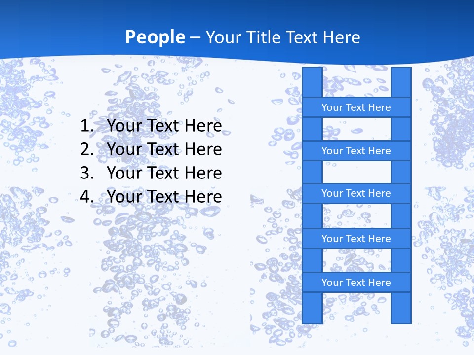 Liquid Cool Sink PowerPoint Template