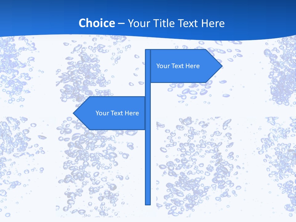 Liquid Cool Sink PowerPoint Template