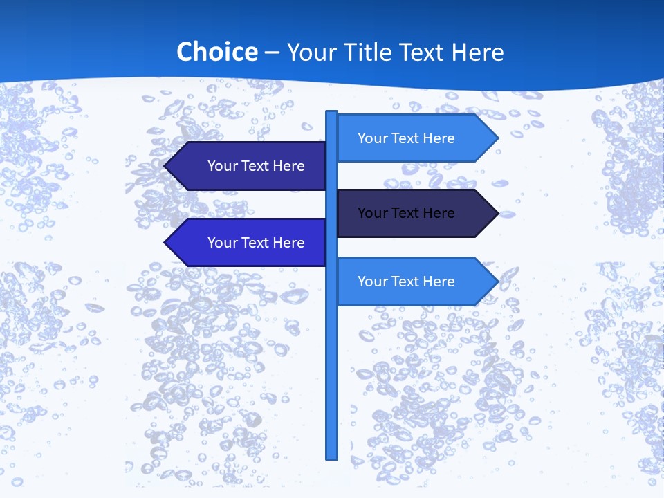 Liquid Cool Sink PowerPoint Template