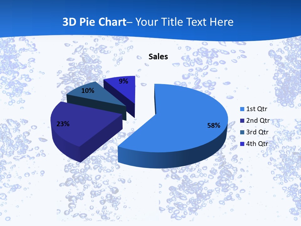 Liquid Cool Sink PowerPoint Template
