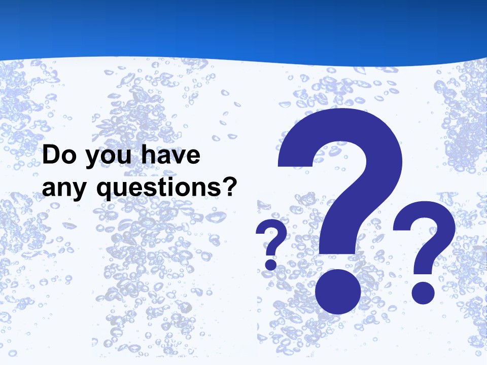 Liquid Cool Sink PowerPoint Template