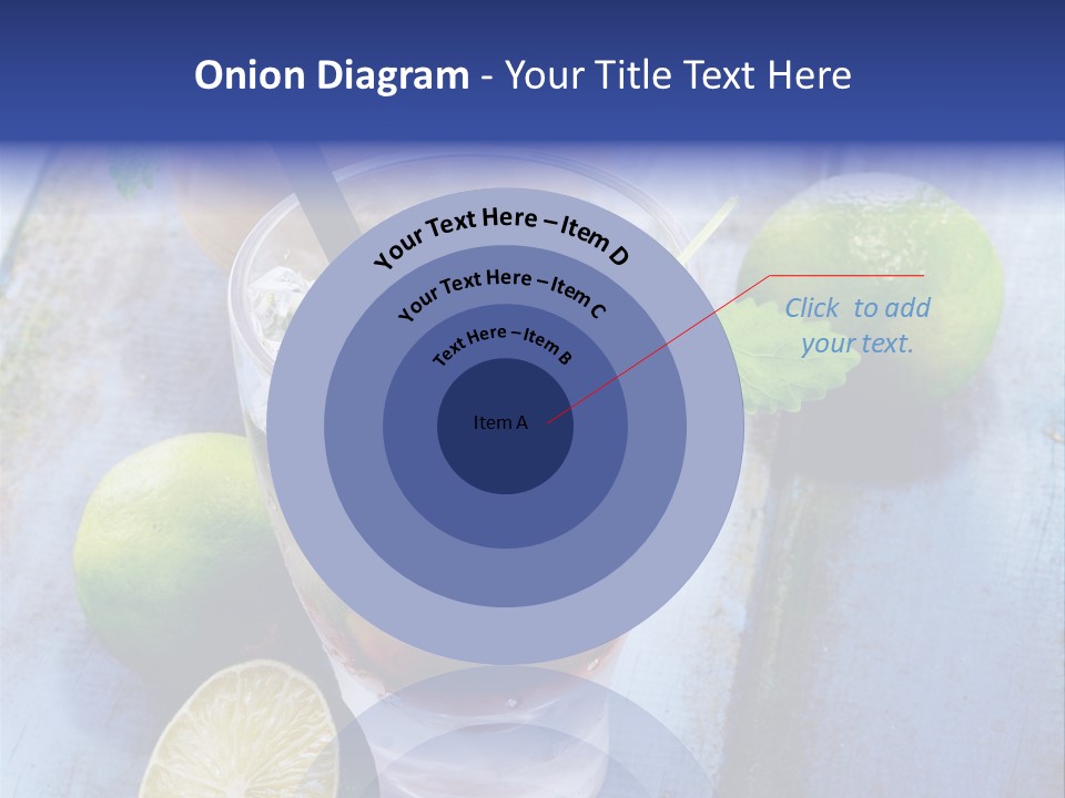 Cocktail Feeling Delicious PowerPoint Template