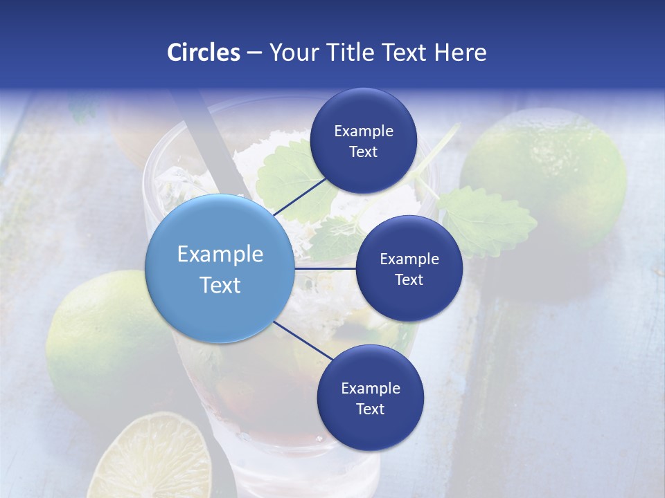 Cocktail Feeling Delicious PowerPoint Template