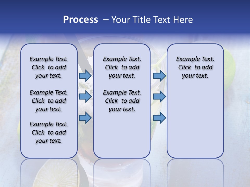 Cocktail Feeling Delicious PowerPoint Template