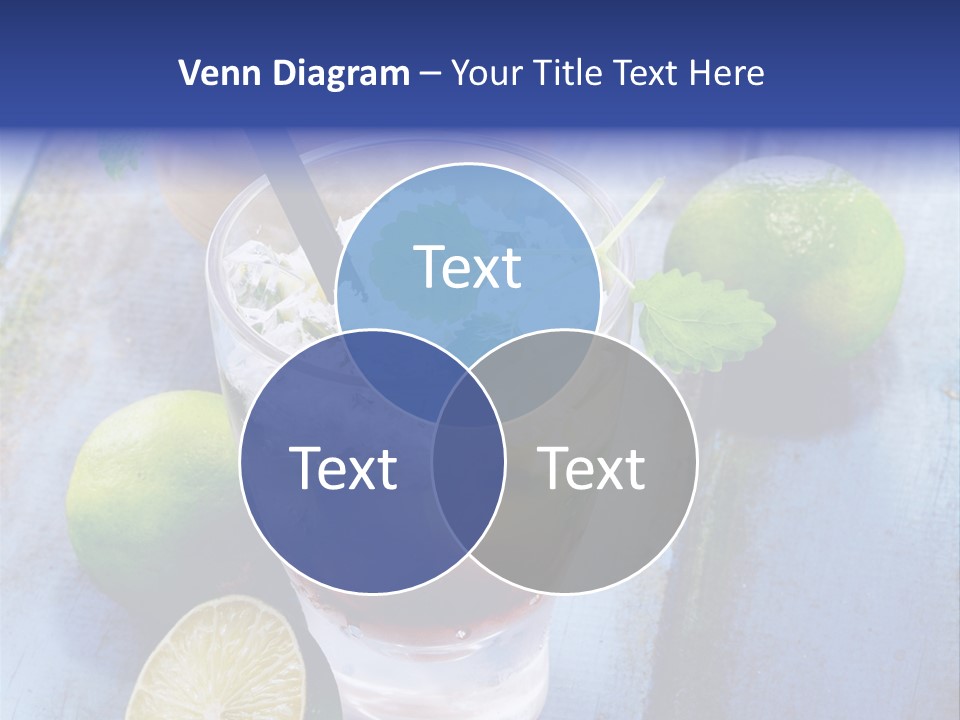 Cocktail Feeling Delicious PowerPoint Template