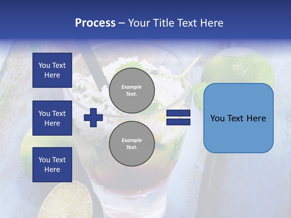 Cocktail Feeling Delicious PowerPoint Template
