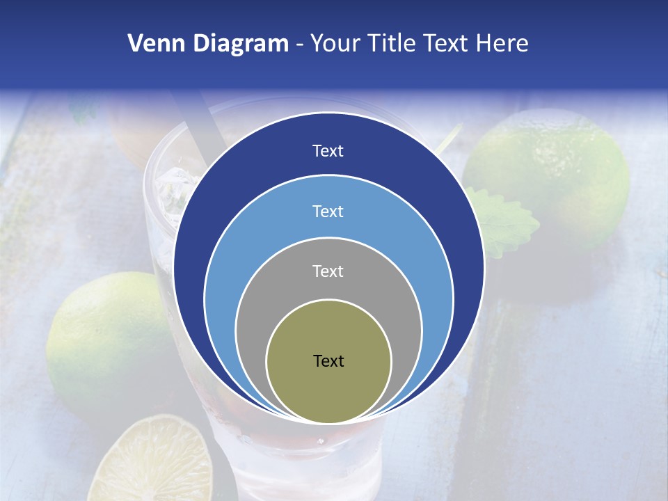 Cocktail Feeling Delicious PowerPoint Template
