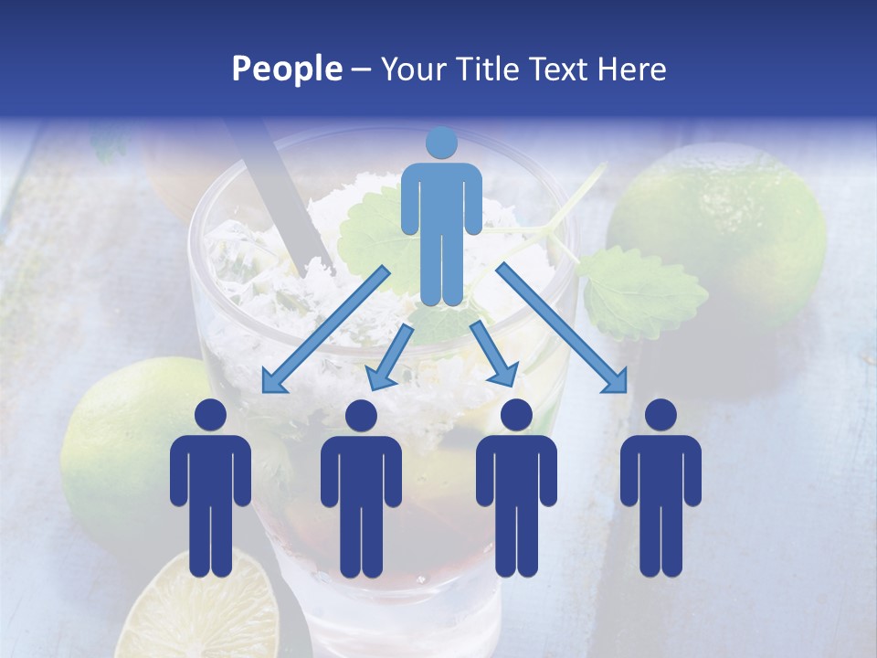 Cocktail Feeling Delicious PowerPoint Template