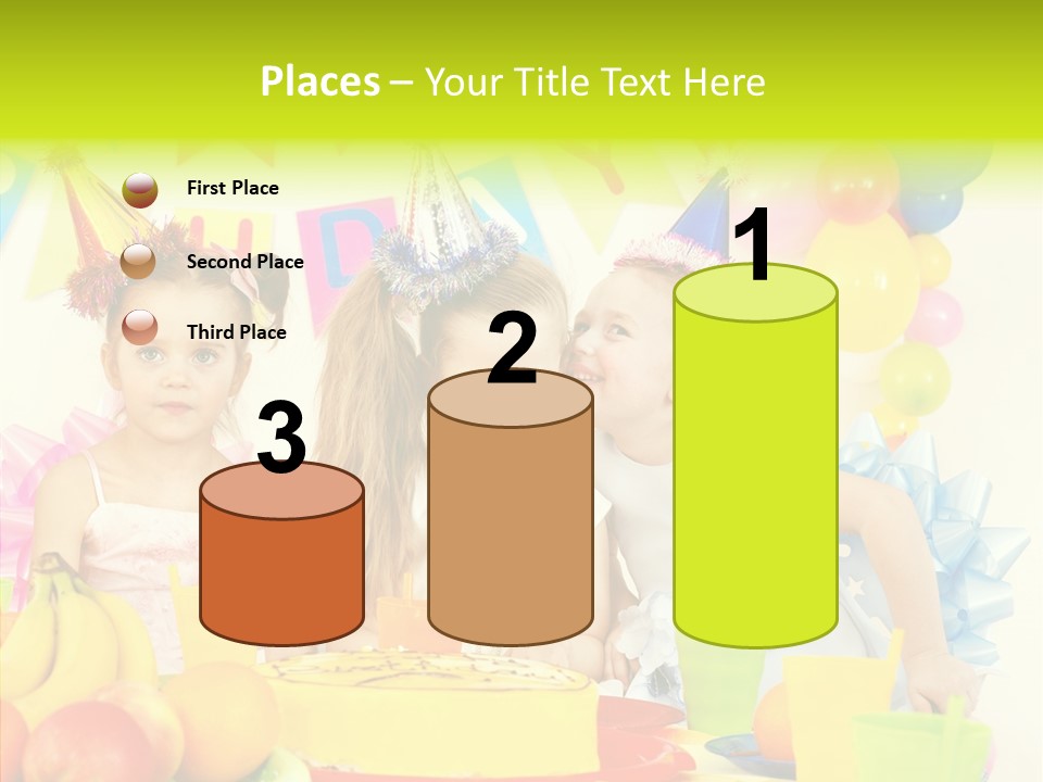 Bakery Cake Red PowerPoint Template